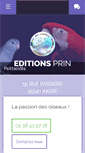 Mobile Screenshot of editions-prin.com